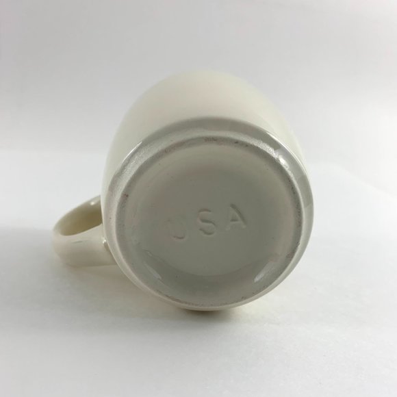 Ceramic Classic Airplane Coffee Cup. Featuring:  Red  "Curtis Robin" Aircraft. - Picture 9 of 9